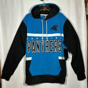 New Official Carolina Panthers NFL Apparel hoodie NWT Retails for $85